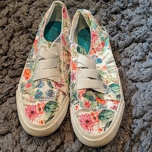 Blowfish floral slip on sneakers